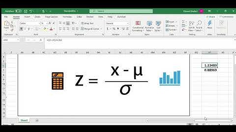 Understanding Standard Deviation Part 4   Standard Deviation and the Z Score