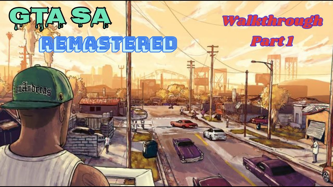GTA San Andreas Walkthrough Part 1 | Netflix edition | Definitive ...