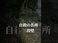 幽霊？心霊スポット三段壁で見たものとは#shorts