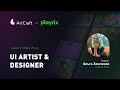 ArtCraft x Playrix. Стрим 6: UI Artist & Designer. Как создают интерфейсы в игровых студиях.