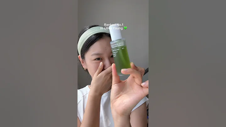 me trying the Viral celimax Moni Ampoule