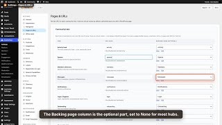 Pages and URLs - Clean Addresses for Every Hub in BuddyNext