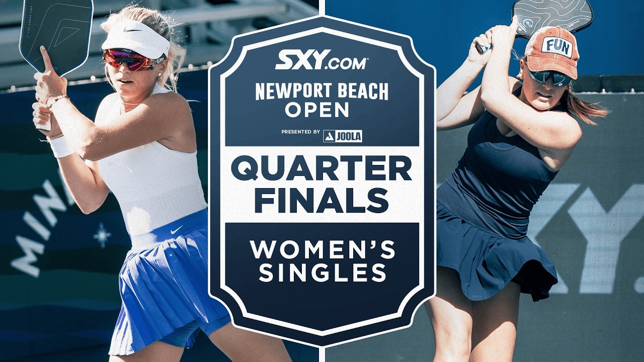 Anna Leigh Waters vs Mary Brascia at the SXY Newport Beach Open