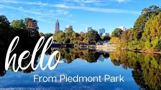 🌳 Walking around Piedmont Park | Beautiful park in Atlanta, GA Wealth
