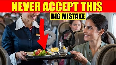 13 SHOCKING flight secrets airlines never tell passengers