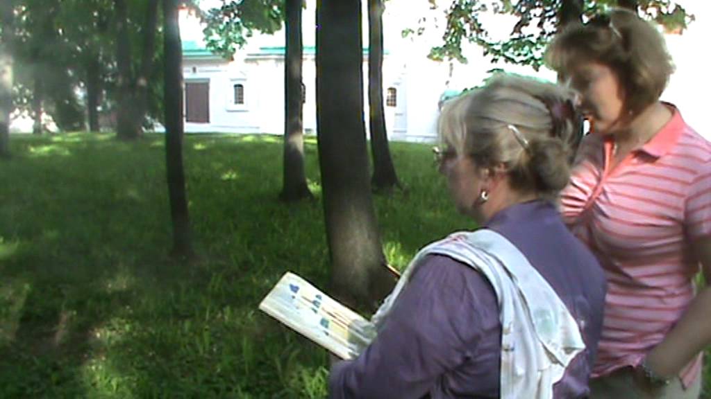 Пленэр Елены Феодор Russian Art Week Неделя Искусств Plain Air