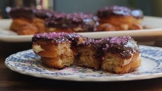 Chocolate Glazed Cronut Recipe How To Make Cronuts Allrecipes