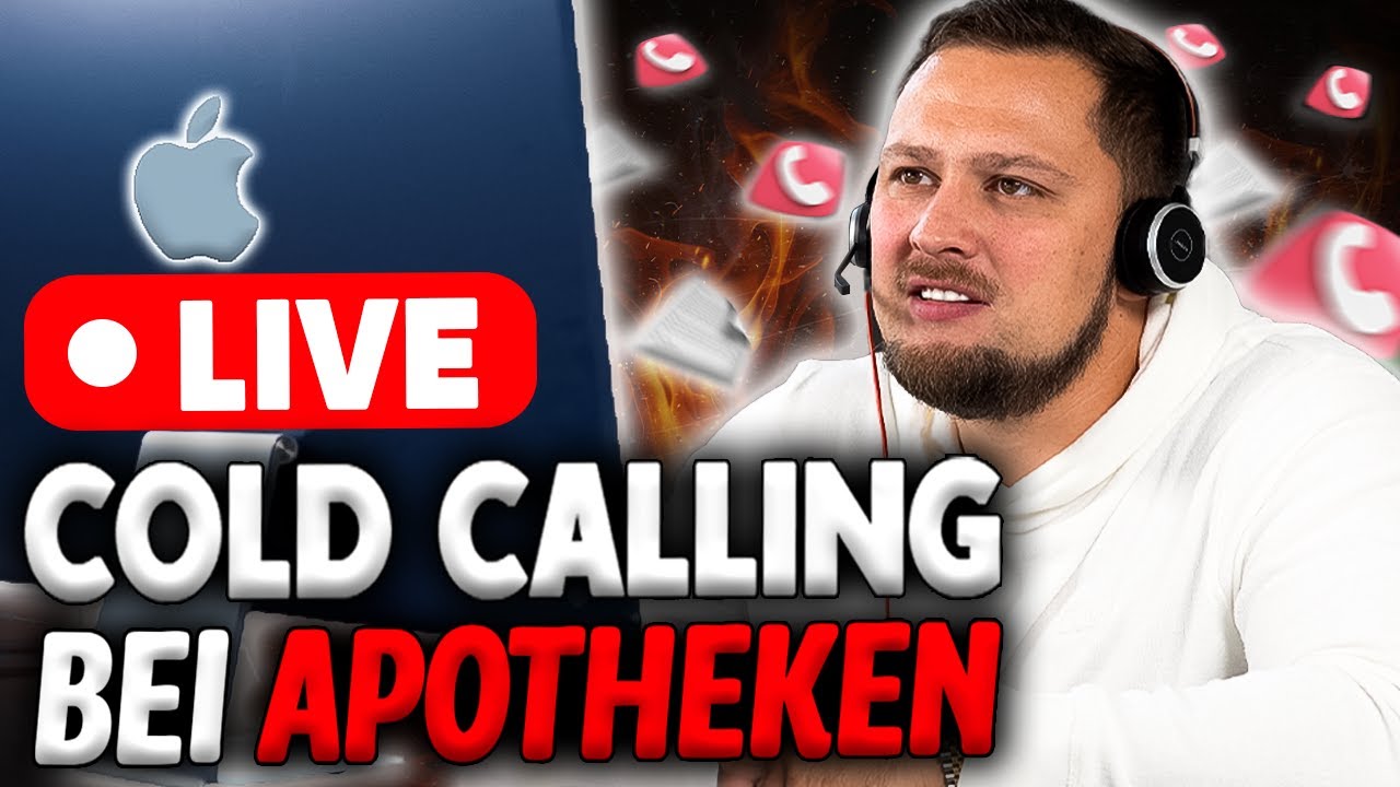 LIVE COLD CALLING LEAK: Kaltakquise live für Agenturkunden (4 Termine - Apotheken Zielgruppe)