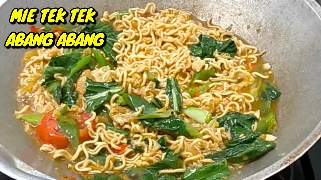 Resep Mi Tek-tek Goreng Enak ala Abang Penjual, Bisa Pakai Indomie