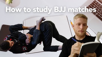 How to study BJJ matches - De Groot BJJ