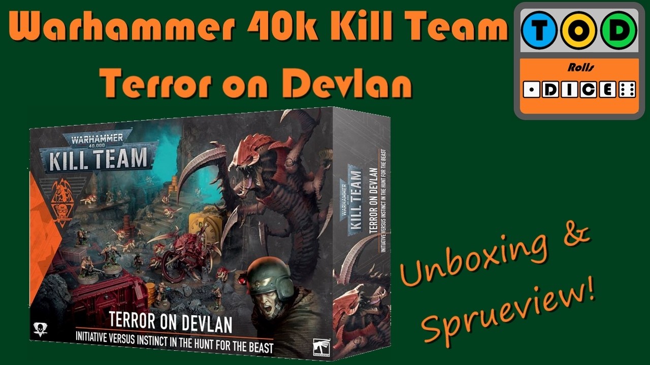 Warhammer 40000 - Kill Team Terror on Devlan Expansion Unboxing