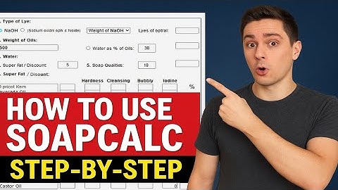 Formulate Like a Pro! How to Use SoapCalc Step by Step for Perfect Soap Recipes