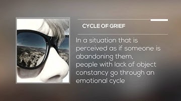 Lack of object constancy - the borderline and narcissistic trait that is never mentioned