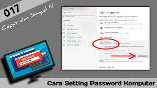 TUTORIAL | Cara Setting Password Komputer | Cepat & Simpel | Ruang AWSIKHO