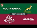 HIGHLIGHTS SOUTH AFRICA V GEORGIA July Internationals 2025 HIGHLIGHTS SOUTH AFRICA V GEORGIA July Internationals 2025