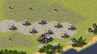 Red Alert 2 | Yuri's Revenge | 7 vs 1 - you vs all - Extreme beta ai - Random