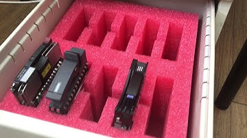 Office secure storage use HDD + caddy combo esd foam packaging box ( www.memorypack.com.tw )