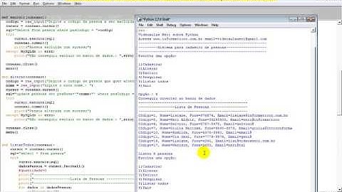 aula 5914 python   DEF alterando update dados do cadastro banco MySQL