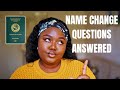 How to change your name in nigeria  q  a   damies diary