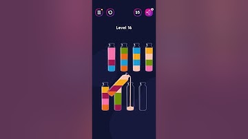 Get Color Bottle Game level 16 #shorts