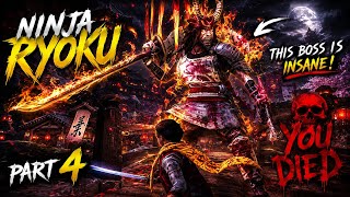 DEFEATING THIS FIRE MONSTER WAS MY HARDEST CHALLENGE 💀🔥 | NINJA RYOKU GAMEPLAY PART 4 #ninjaryoku screenshot 4