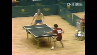 Yoo Nam-kyu 유남규 vs Jörgen Persson 1988