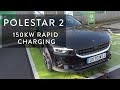 Polestar 2 EV rapid charging at 150kw - Testing out BP chargemaster 150kw installation