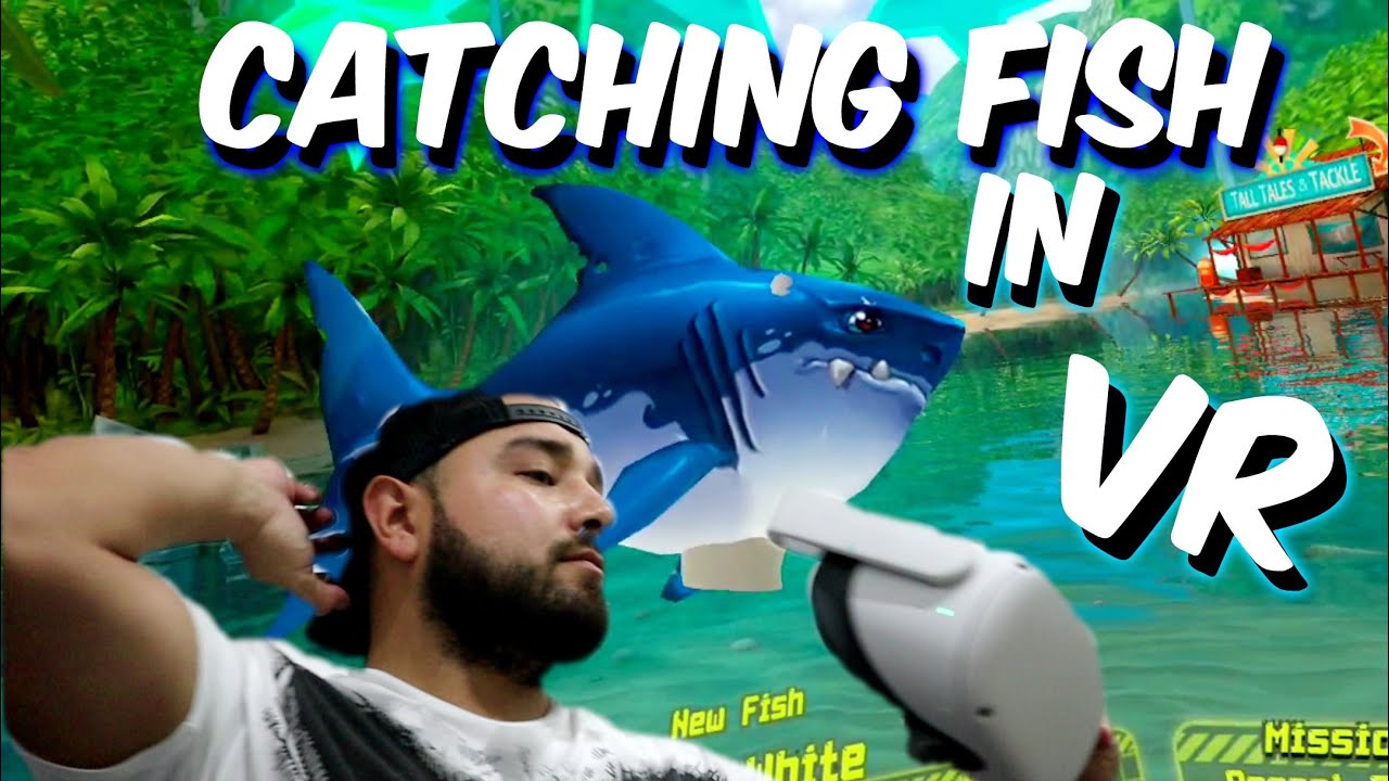 Fishing In VR  OCULUS QUEST 2 (BAIT GAMEPLAY *Catching Fish