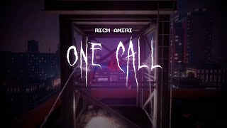 rich amiri - one call [ sped up ] lyrics Resimi
