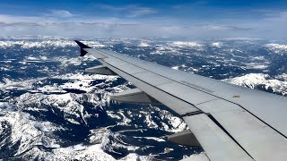 [4K] – Full Flight – Delta Air Lines – Airbus A320-212 – SLC-BZN – N359NW – DL1085 – IFS Ep. 741