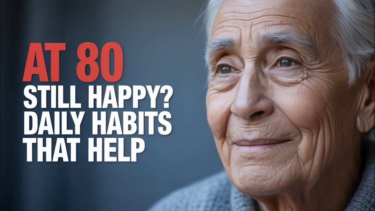 Most Happy 80-Year-Olds Do This Every Day to Stay Positive and Live Longer – 6 Gentle Habits