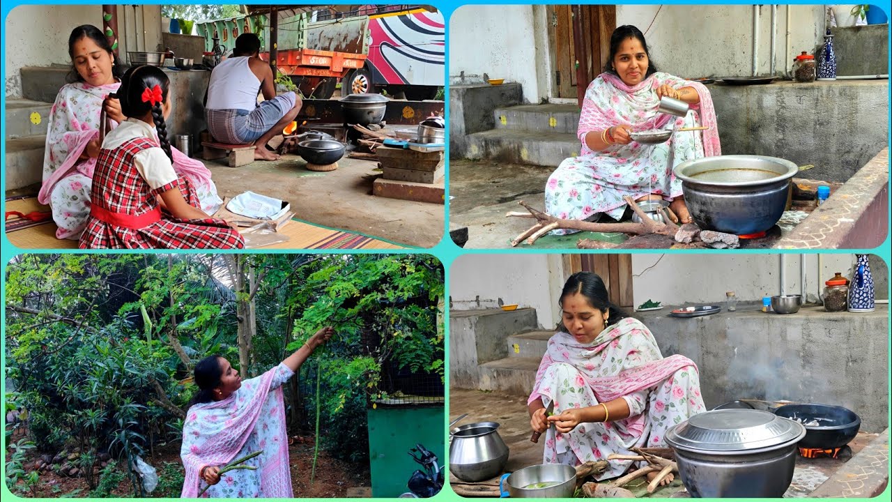 💁‍♀️ஸ்கூலுக்கு விறகடுப்புல காலையிலிருந்து சமையல் மழை வேற விடமாட்டுது🙄😅🗓️Feb5,2026 #home#vlog#tamil