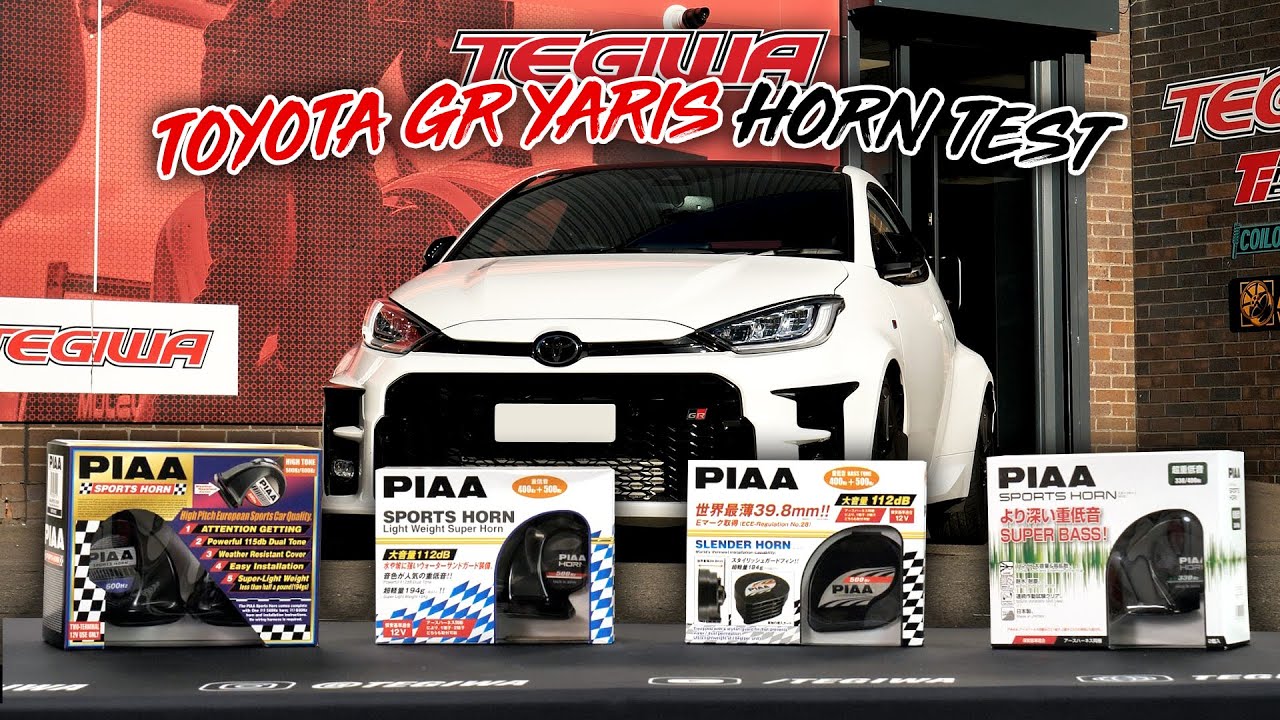 PIAA Ultimate Horn Test! - GR Yaris Horn Replacement! (Installation)