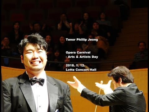 오페라 카니발 잠실 20180112 정필립,김주택.조병익,김현수,김승직,손혜수,사무엘윤 '오솔레미오' Ten.Phillip Jeong 鄭必立 4K팬직캠