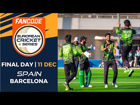 🔴 FanCode European Cricket Series Spain, Barcelona, 2022 | Finals Day | T10 Live Cricket
