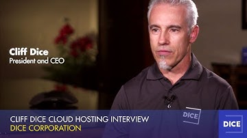 Cliff Dice Cloud Hosting Interview | DICE Corporation