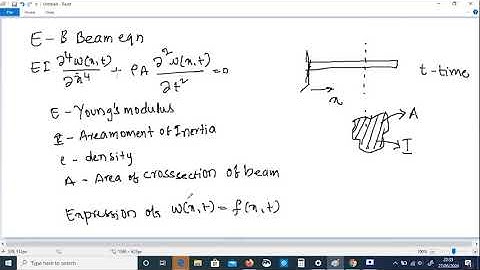 Lect 1.1| Euler-Bernoulli beam general solution | Part 1