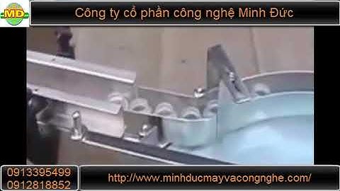 Máy chiết rót dung dịch sệt cô đặc Minh Đức