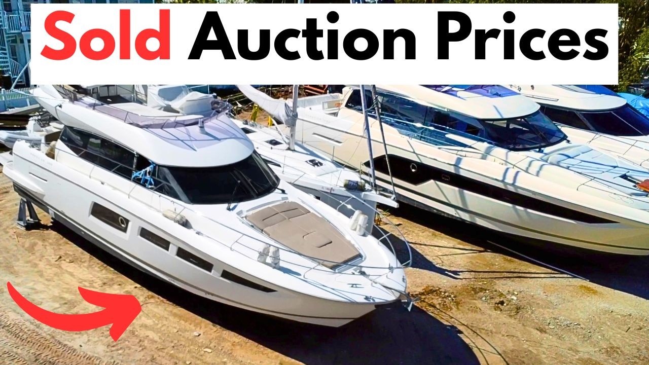 How much do Auctioned Boats Sell for? Salvage Boats with Winning Bid Prices! | HarborYachts
