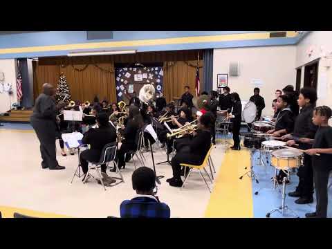 Fort Middle School Band “Jingle Bells”