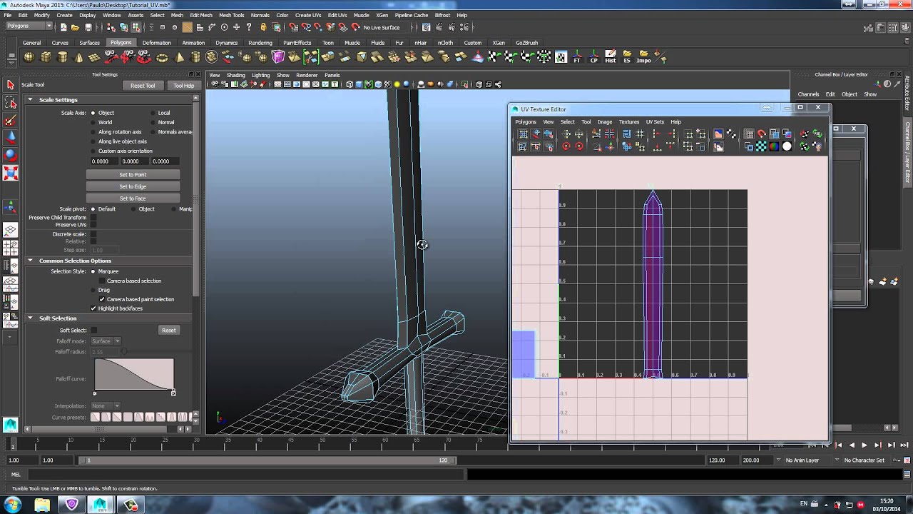 Tutorial UV Mapping - YouTube