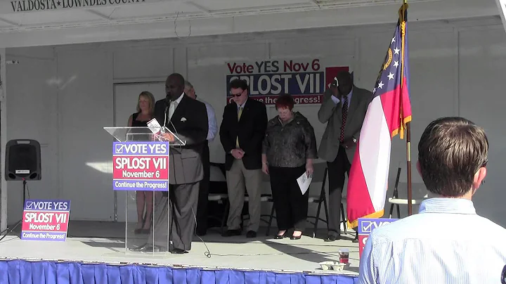 Invocation --Dr. Ronnie Mathis @ SPLOST 2012-09-28