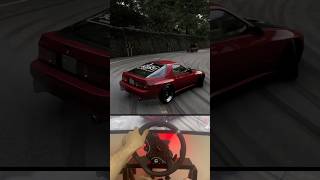 🉐CLEAN STREET DRIFTING MAZDA RX7 SAVANNA | FORZA HORIZON 6 - MOZA R3 #shorts #viralshorts