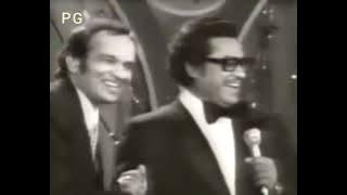 Kishore Kumar with kalyan ji, Anand Ji on live TV program