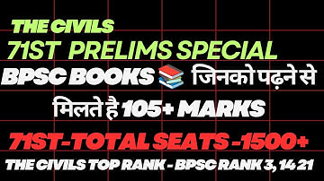 71st BPSC PRELIMS STRATEGY with BOOK LIST. #bpsc #bpscprelims