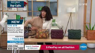HSN | Patricia Nash Handbags & Accessories Gifts 10.18.2021 - 02 PM screenshot 1