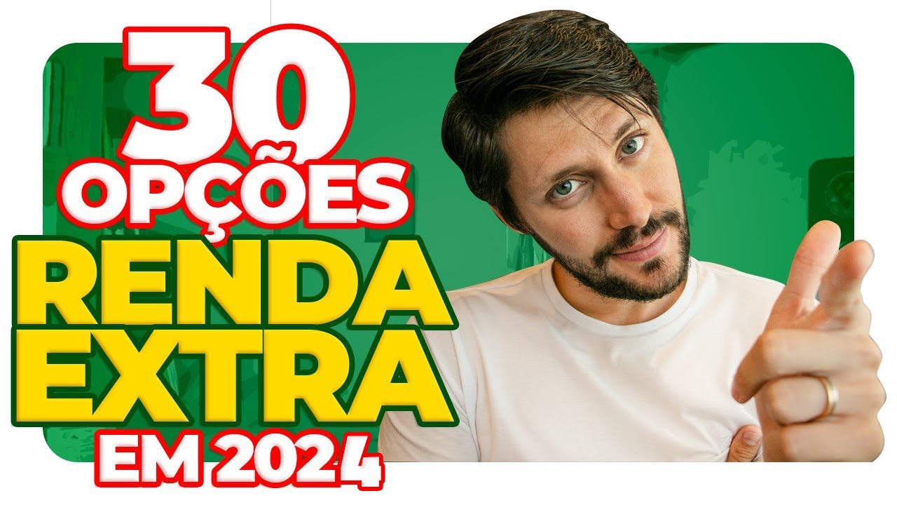 30 opções de RENDA EXTRA para GANHAR DINHEIRO em 2022! (Dá até para trabalhar em casa)