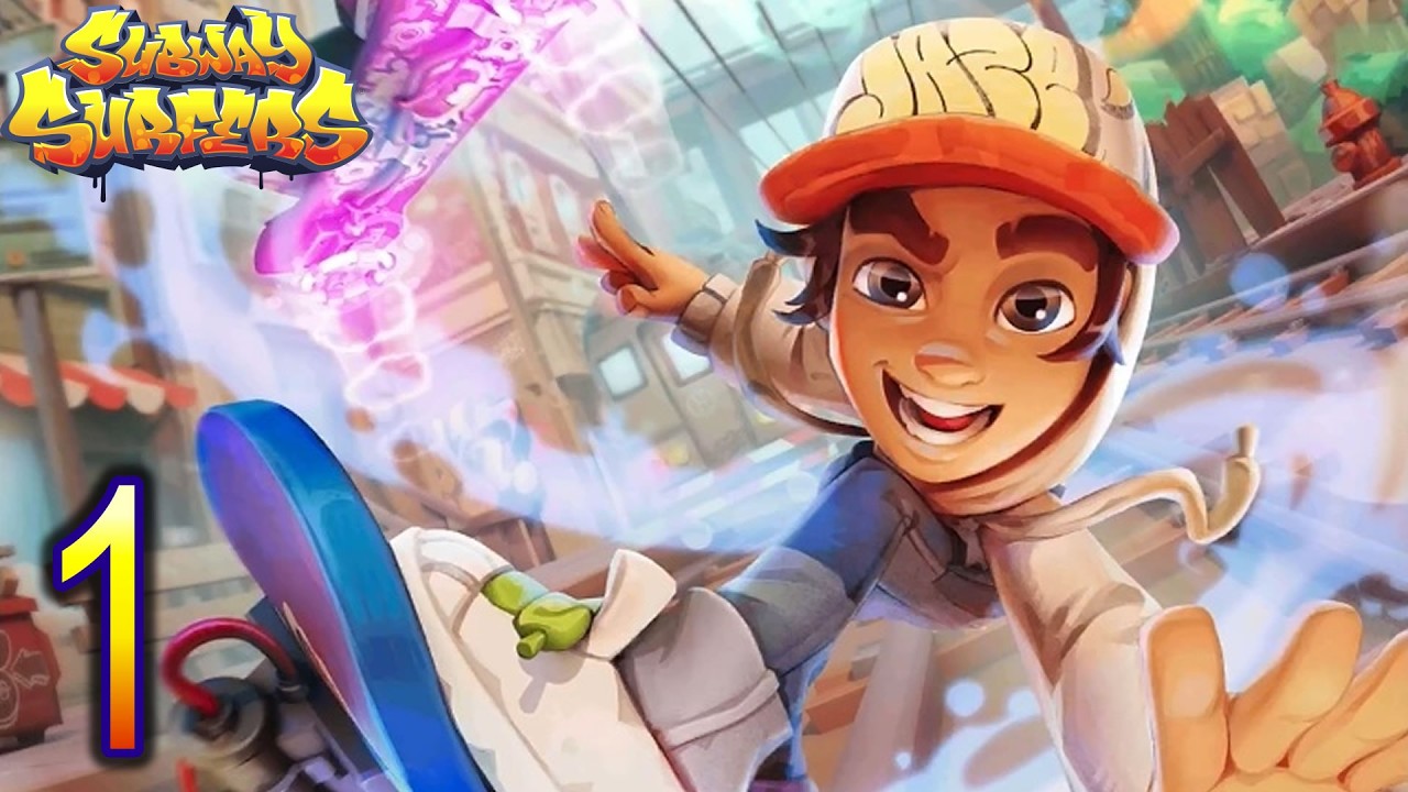 Subway Surfers City iOS Gameplay - Part 1 - Endless Run
