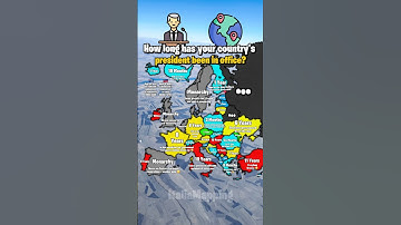 How long has your country’s president been in office? | ItaliaMapping #fypシ゚viral #map #geography