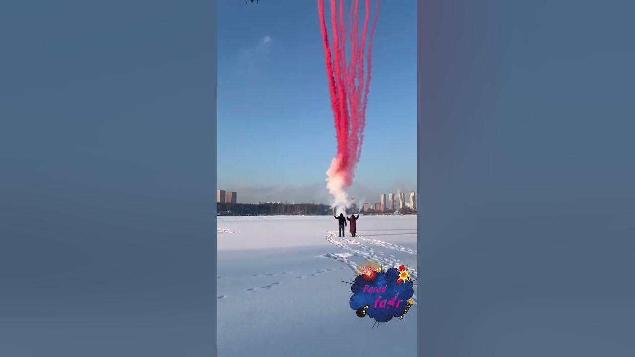 Дневной салют для Гендер пати от Parad fair. - YouTube